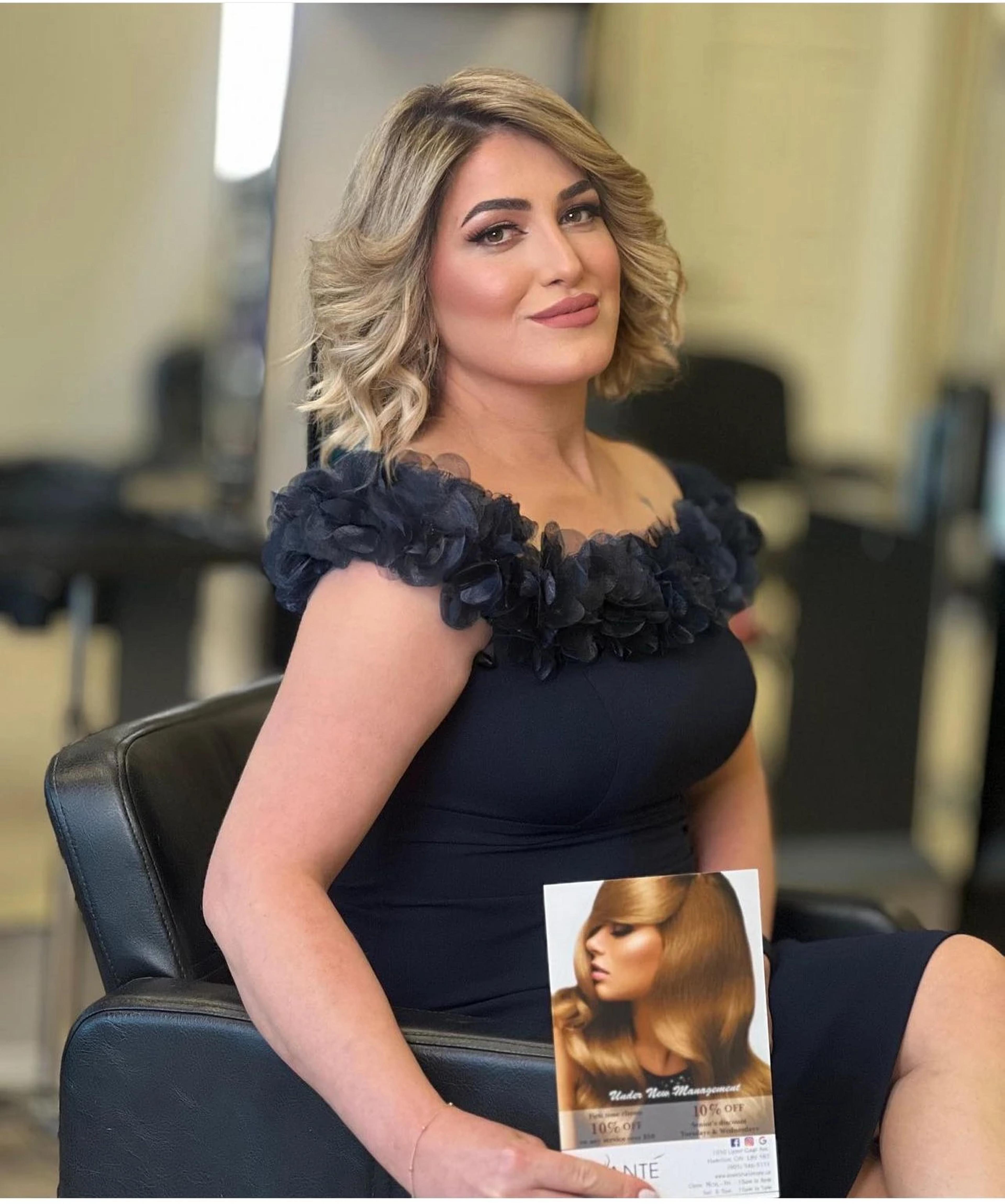 About Me Image | Avanté Salon & Spa | Hair Salon & Spa in Hamilton